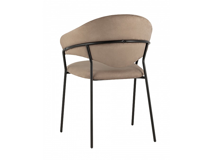 Стул Алексис искусственная замша мокко