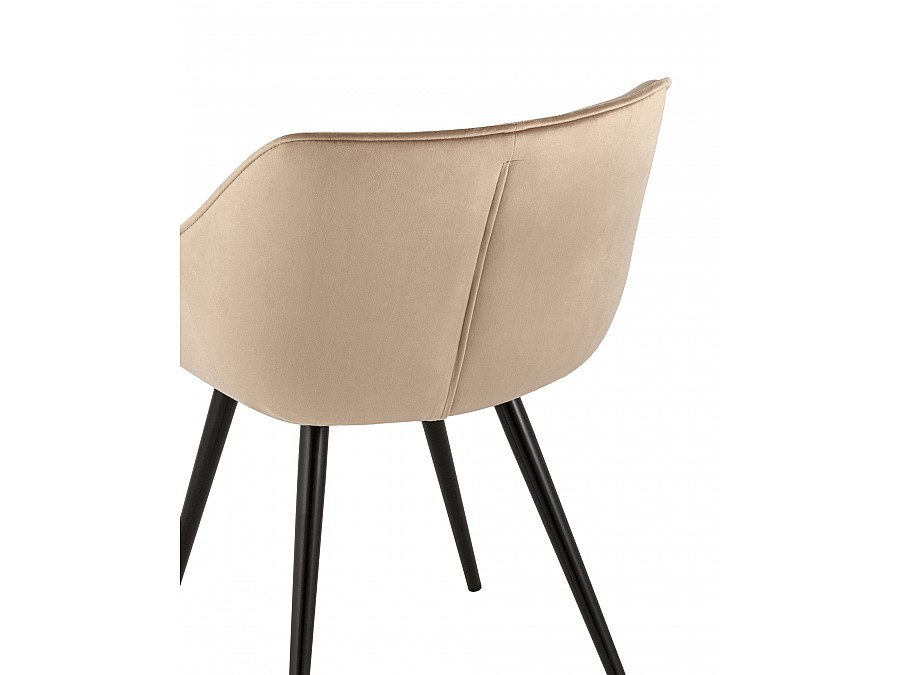 Стул Мэйсон велюр капучино