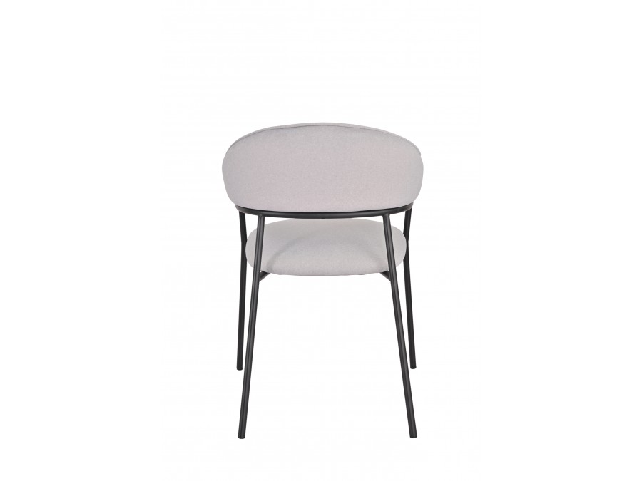 Стул обеденный Leya светло-серый 2 шт.