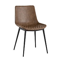 Стул TEXAS экокожа коричневый