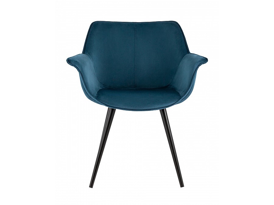 Стул Мэйсон велюр пыльно-синий