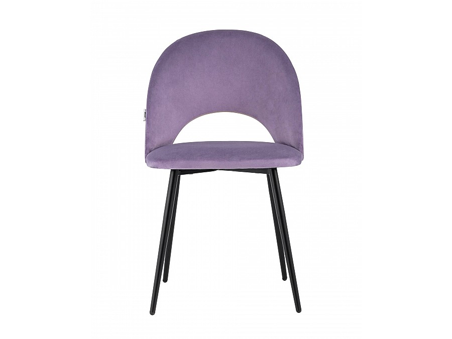 Стул Меган велюр сиреневый