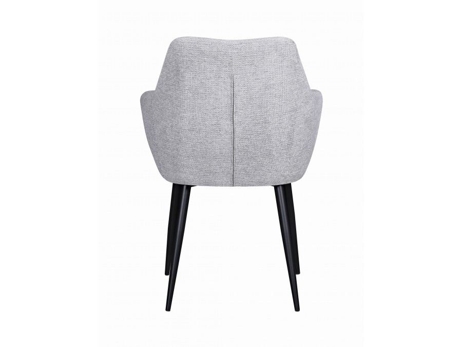 Стул обеденный Katys светло-серый рогожка 2 шт.