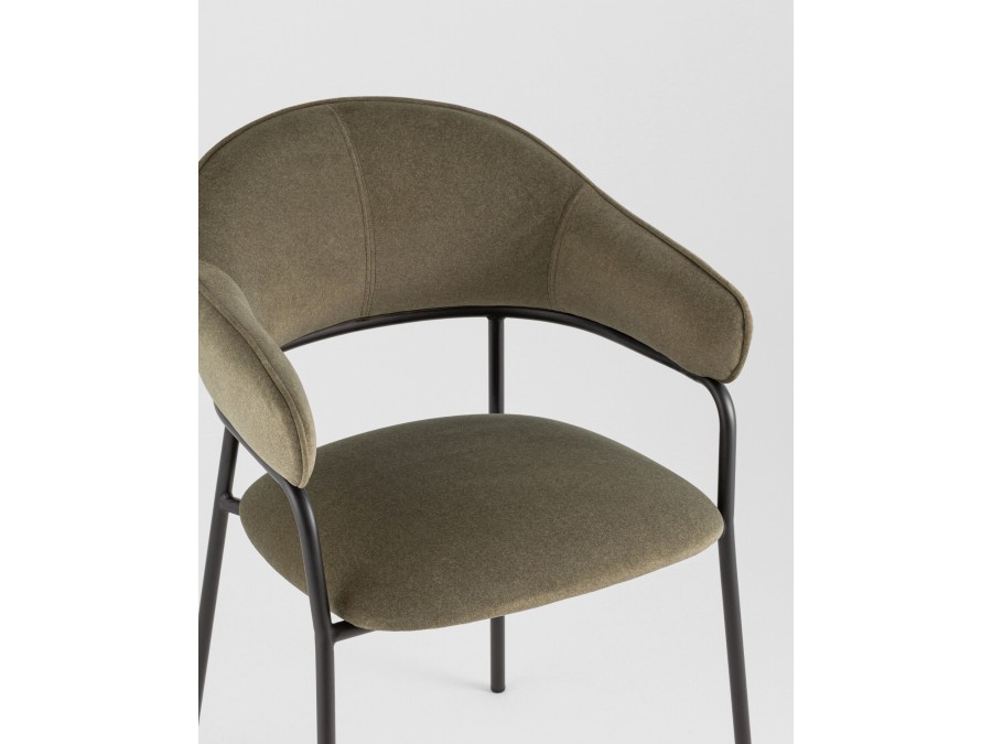 Стул обеденный Leya зеленый