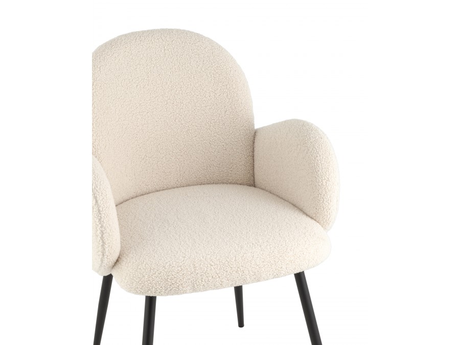 Стул Wave букле белый