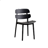 Стул обеденный Tony пластик черный
