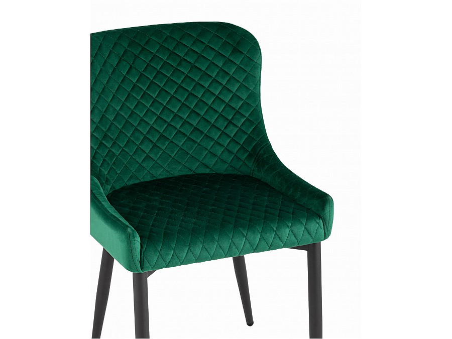 Стул Ститч велюр изумрудный