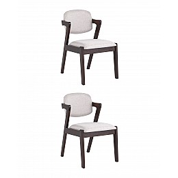 Стул обеденный VIVA светло-серый 2 шт.