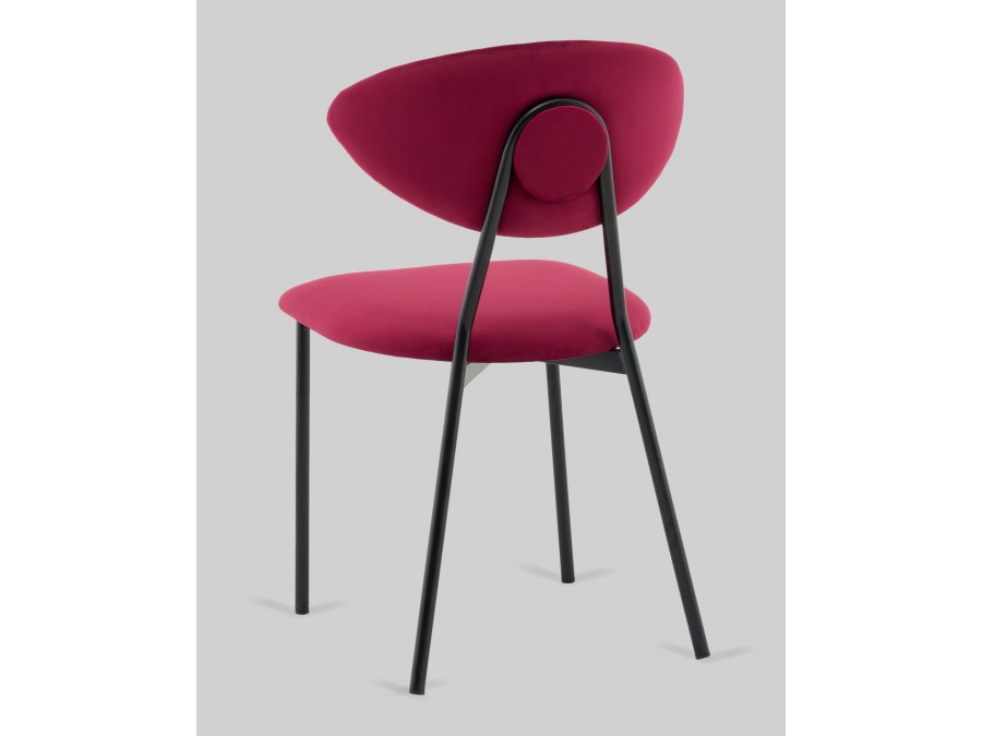 Стул обеденный Квинси велюр винный