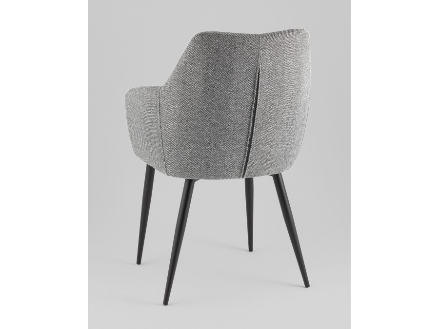 Стул обеденный Katys серый елочка