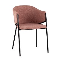 Стул обеденный Carmel пыльно-розовый