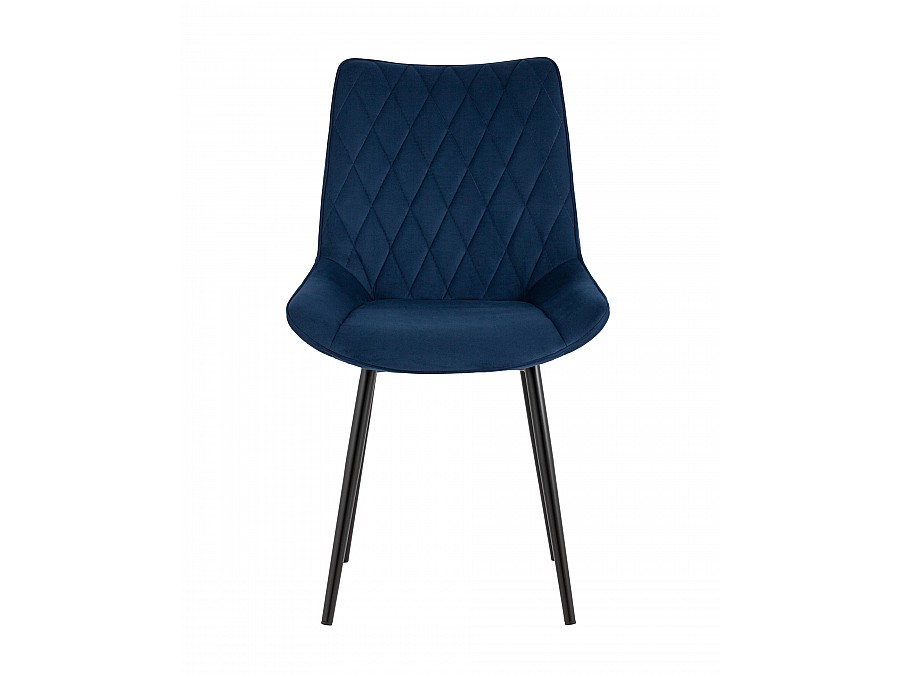 Стул Дарвин велюр синий