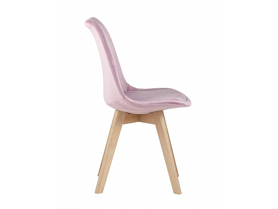 Стул FRANKFURT велюр розовый