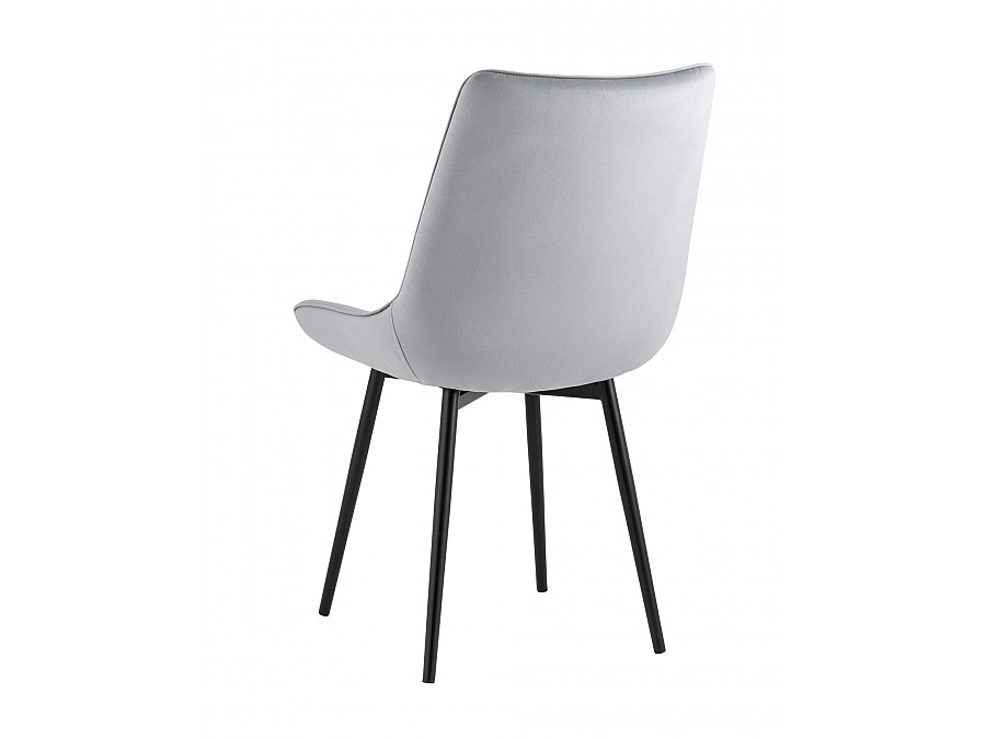 Стул Дарвин велюр серый