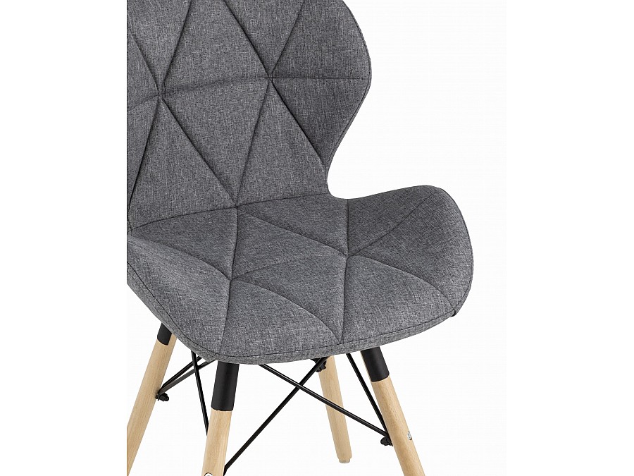 Стул Бон рогожка темно-серый