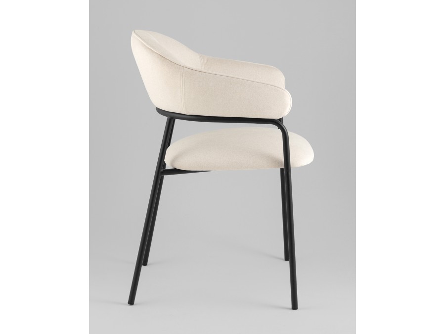 Стул обеденный Leya кремовый