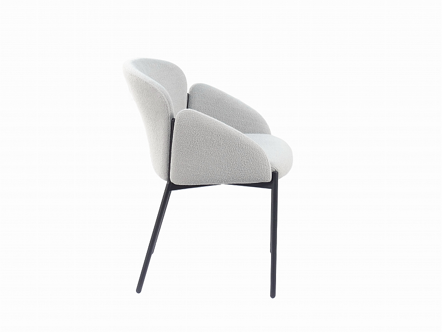 Стул обеденный Melia светло-серый