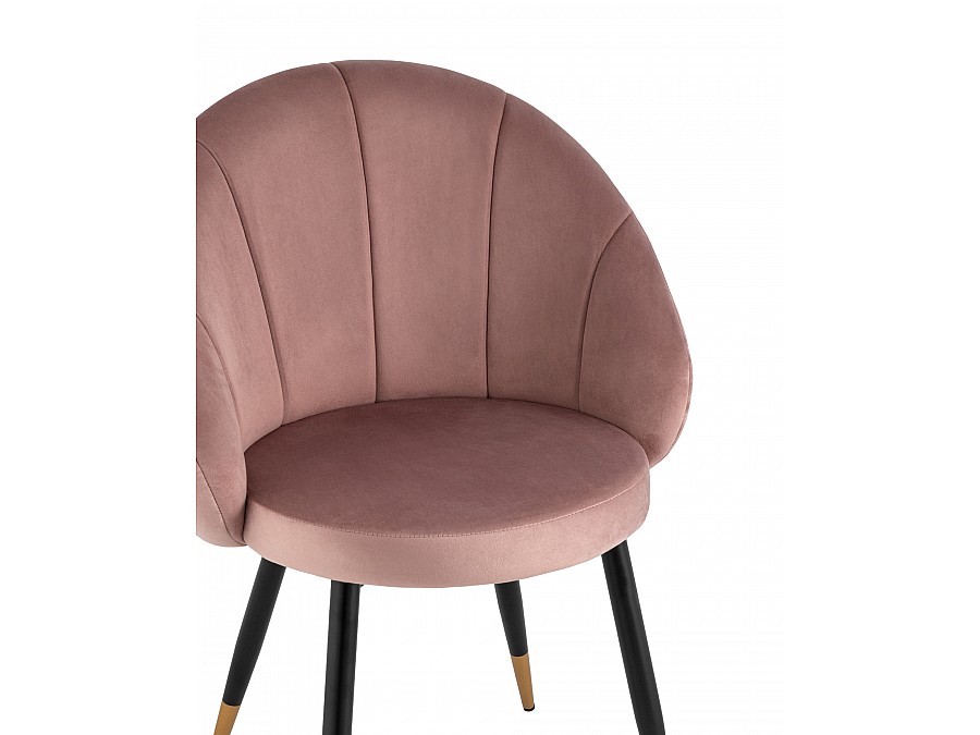 Стул Наоми велюр розовый