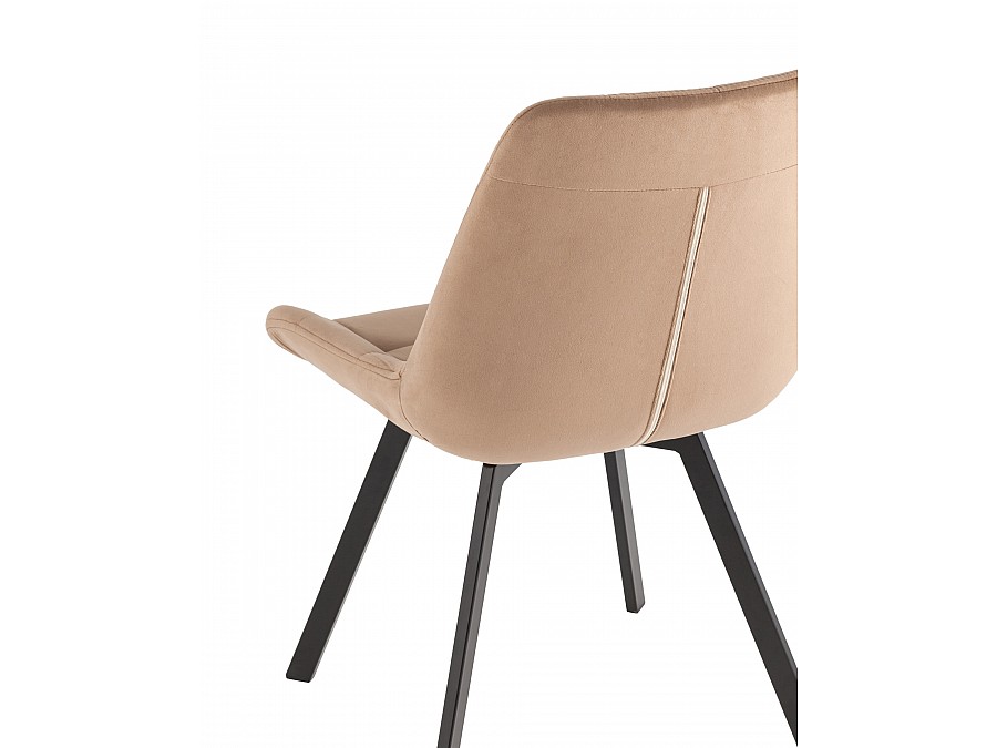 Стул вращающийся Флекс велюр капучино