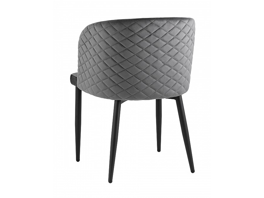 Стул Оскар велюр серый