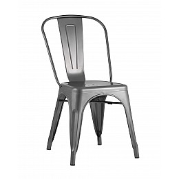 Стул TOLIX серебристый матовый