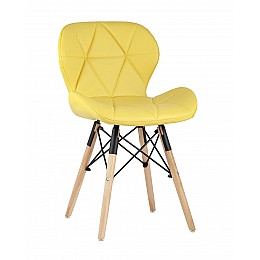 Стул Бон экокожа желтый