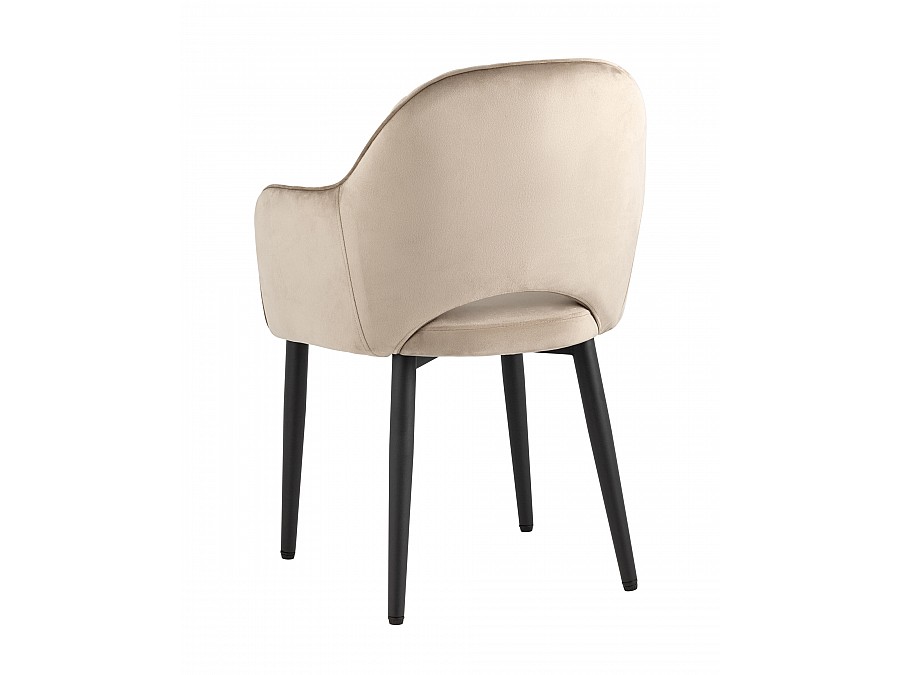 Стул Венера диамант велюр шампань