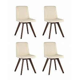 Стул MARTA PU бежевый 4 шт.