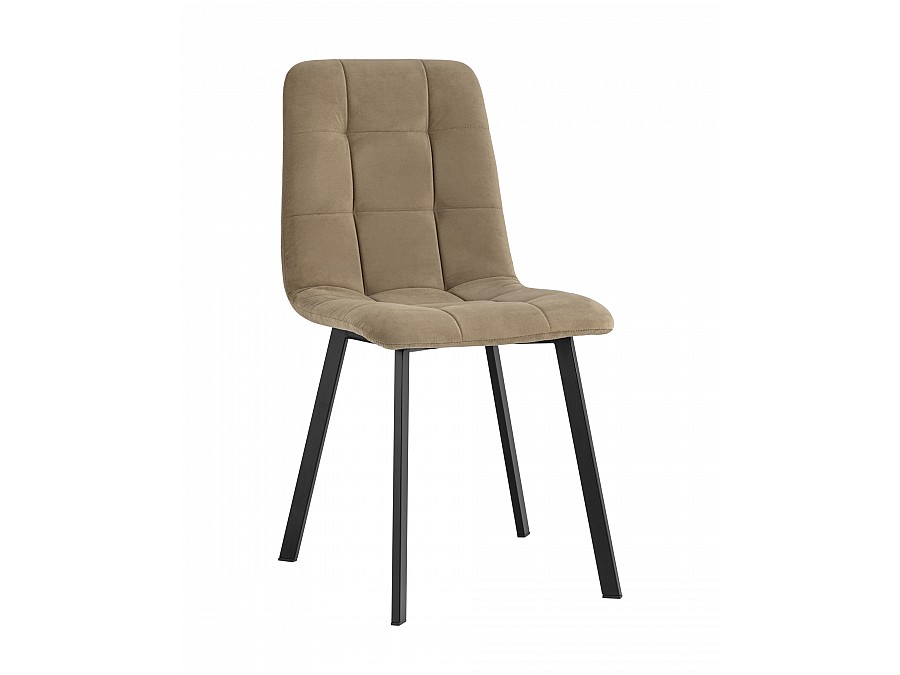 Стул Oliver Square велюр капучино