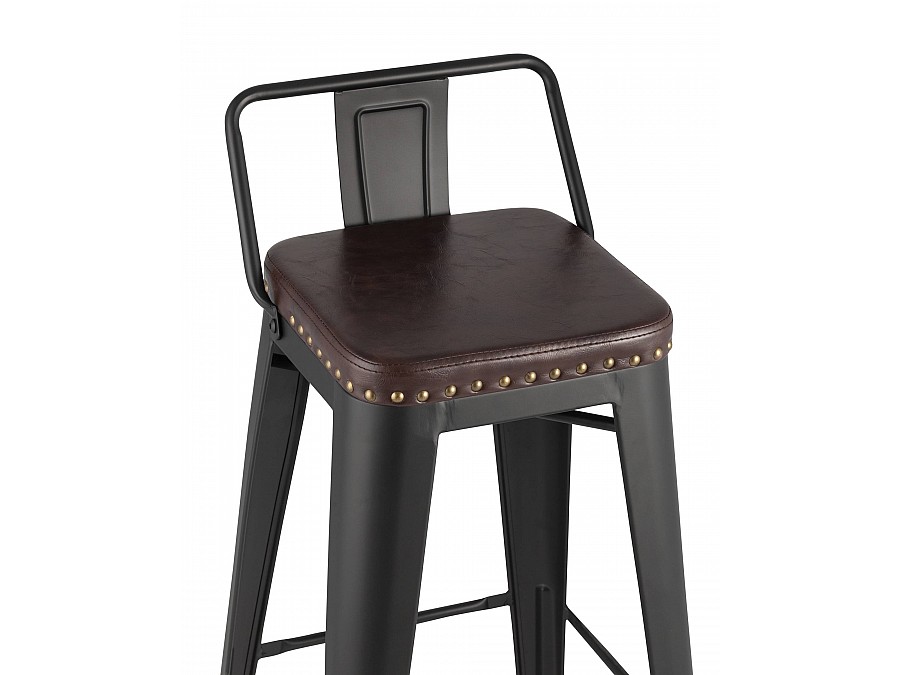 Стул барный TOLIX SOFT черный матовый