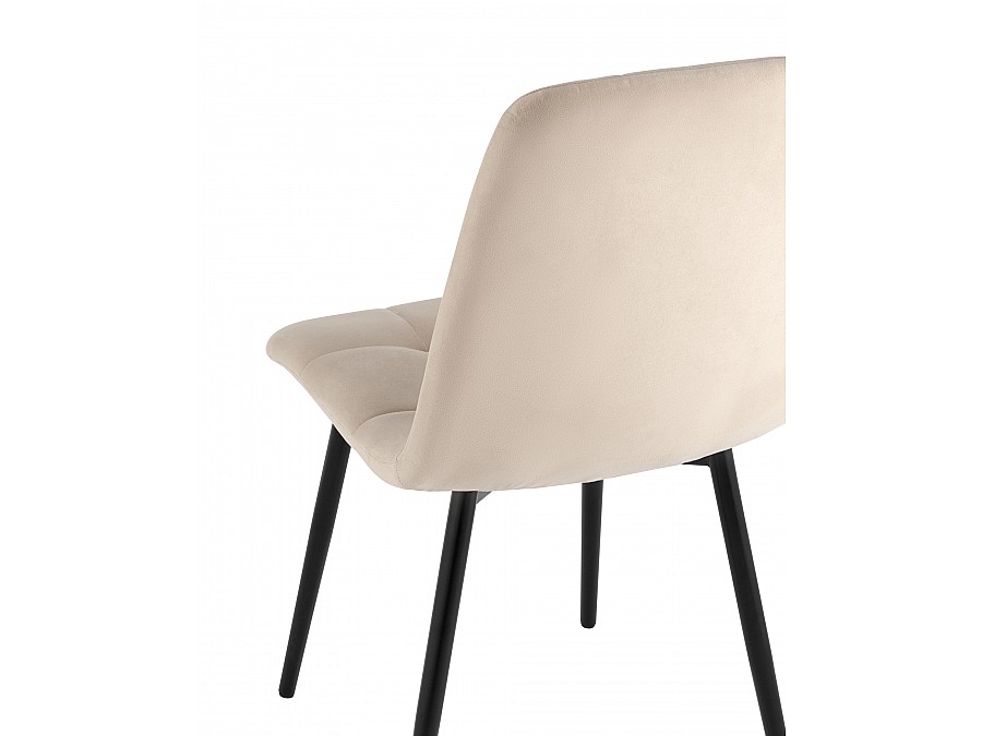 Стул Oliver велюр бежевый