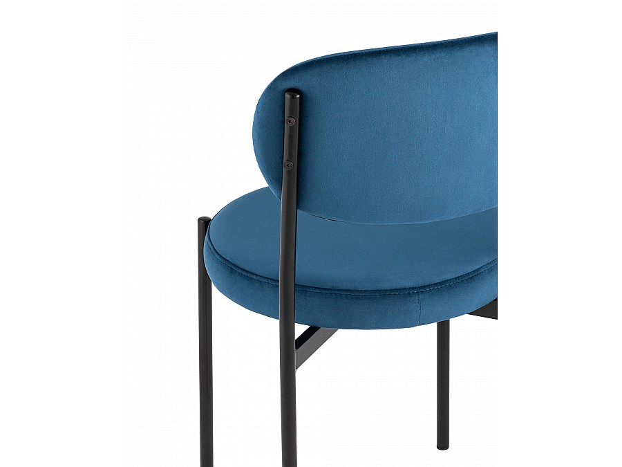Стул Бриф NEW велюр синий