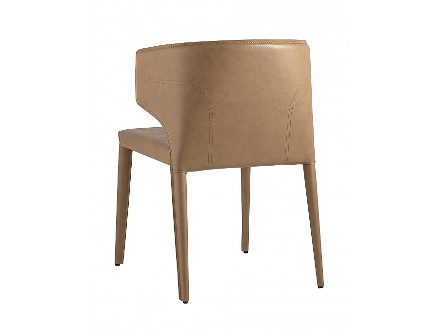 Стул Арманд экокожа коричневый