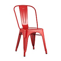 Стул TOLIX красный глянцевый