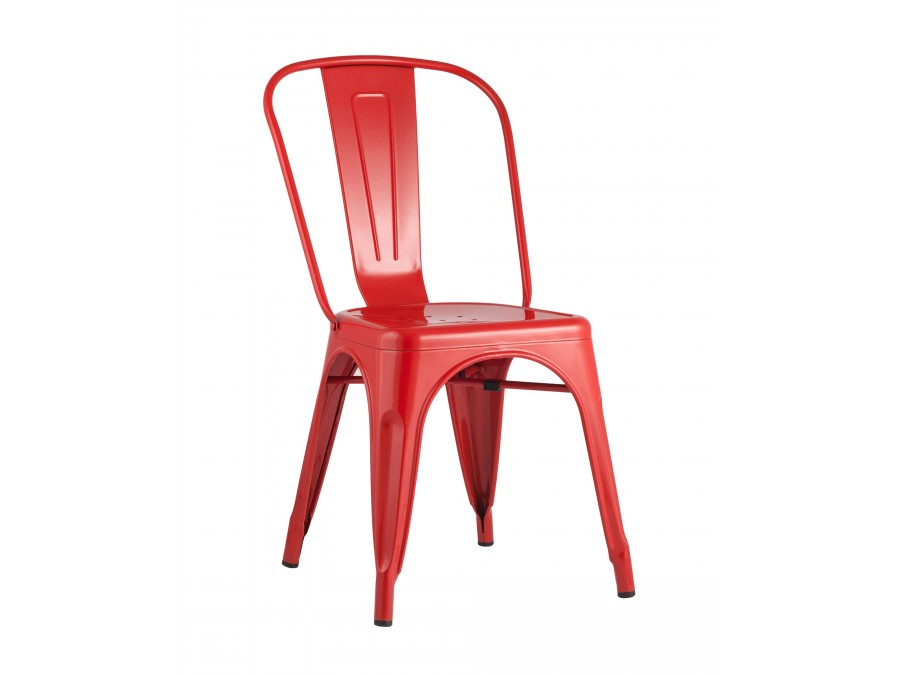 Стул TOLIX красный глянцевый