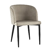 Стул Оскар велюр шампань