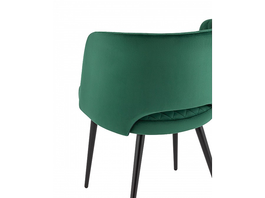 Стул-кресло Дарелл велюр зелёный