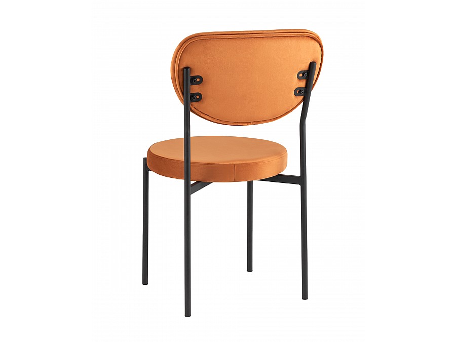 Стул Барбара велюр терракотовый