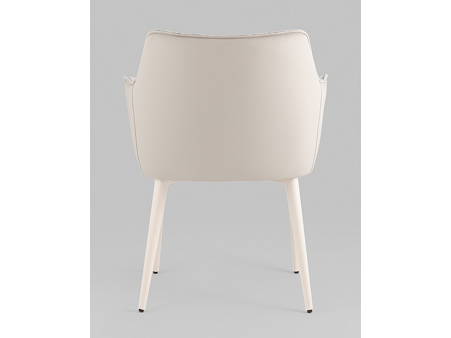 Стул обеденный Feston слоновая кость букле с экокожей