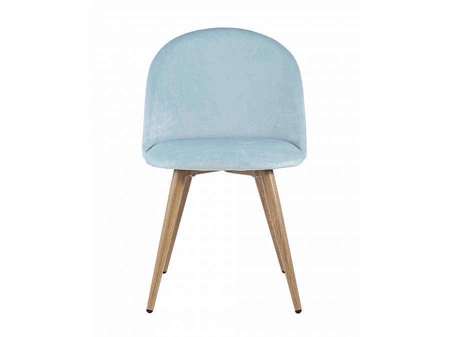 Стул Лион велюр пыльно-голубой