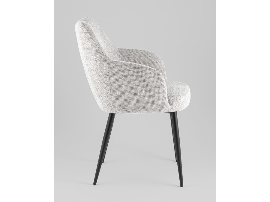 Стул обеденный Katys светло-серый рогожка