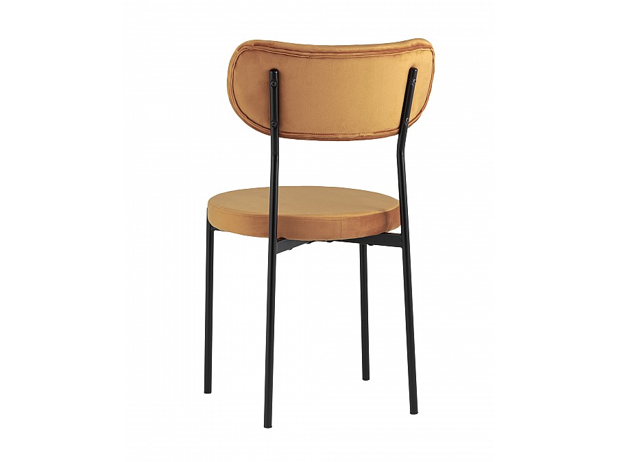 Стул Барбара велюр терракотовый