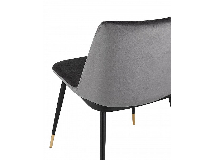 Стул Мелисса велюр темно-серый