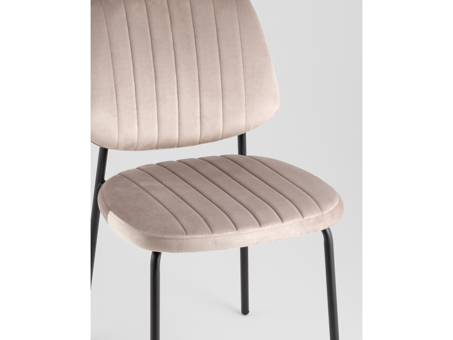 Стул обеденный Patrys капучино велюр