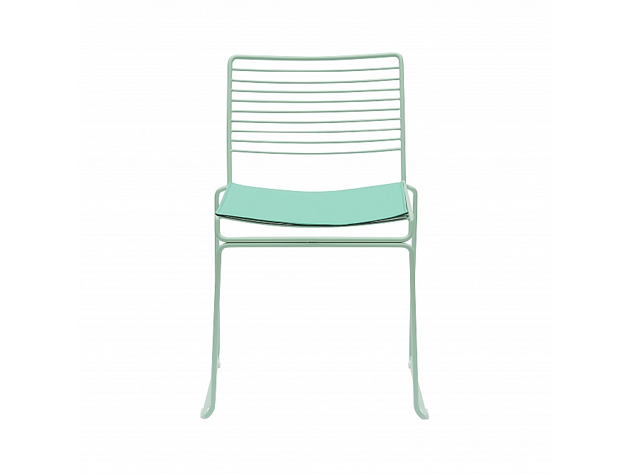 Стул обеденный Danny зеленый с подушкой