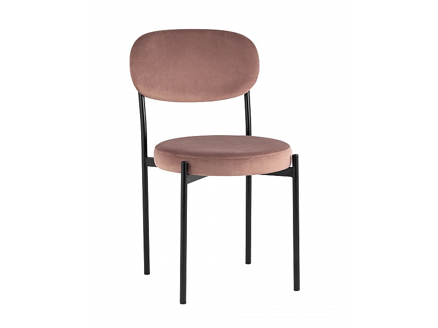 Стул Бриф NEW велюр пыльно-розовый