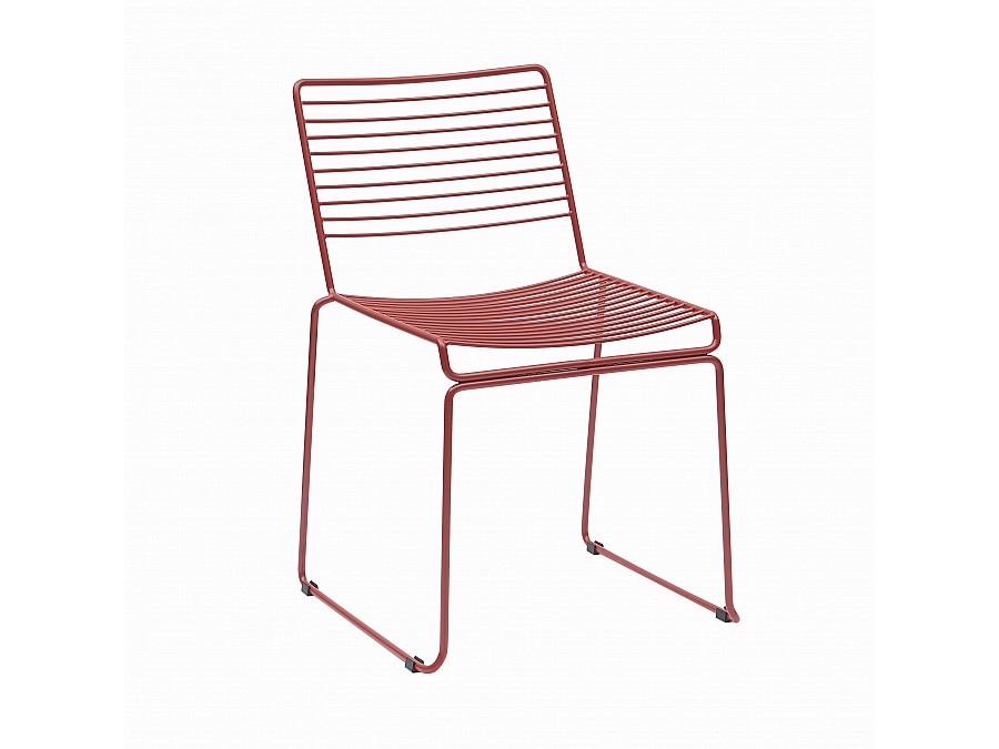 Стул обеденный Danny бордовый с подушкой