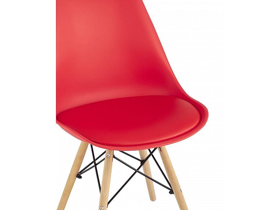 Стул Eames Soft красный