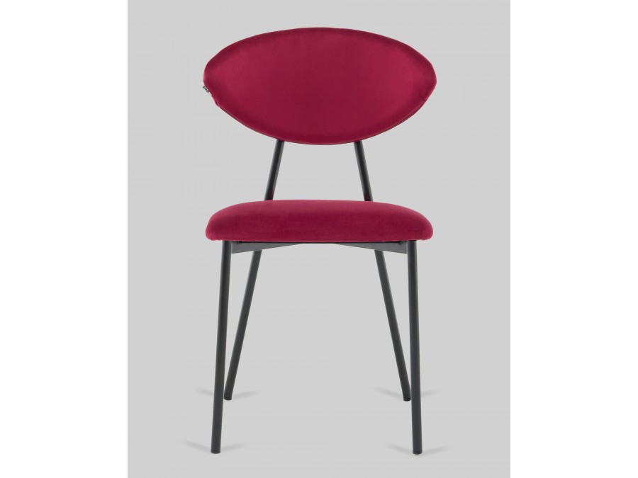 Стул обеденный Квинси велюр винный