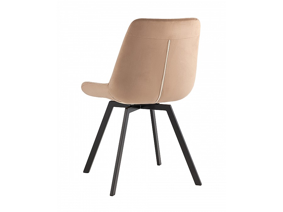 Стул вращающийся Флекс велюр капучино